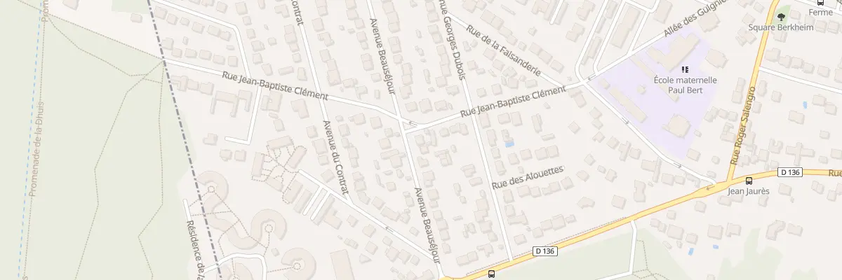 Plan du 24 Av Beauséjour à Coubron