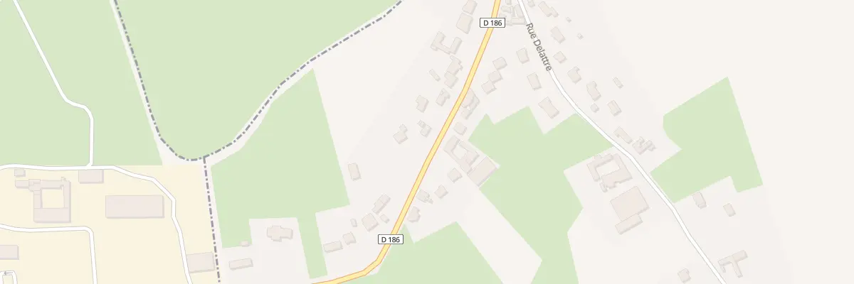Plan du 192 Rue de Saint - Venant à Saint-Floris