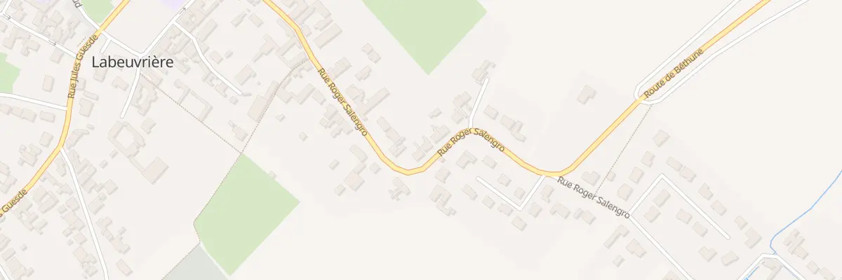 Plan du 397 Rue Roger Salengro à Labeuvrière