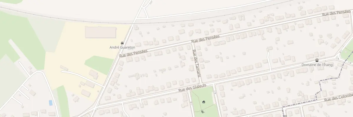 Plan du 103 Rue des Pensées à Domérat