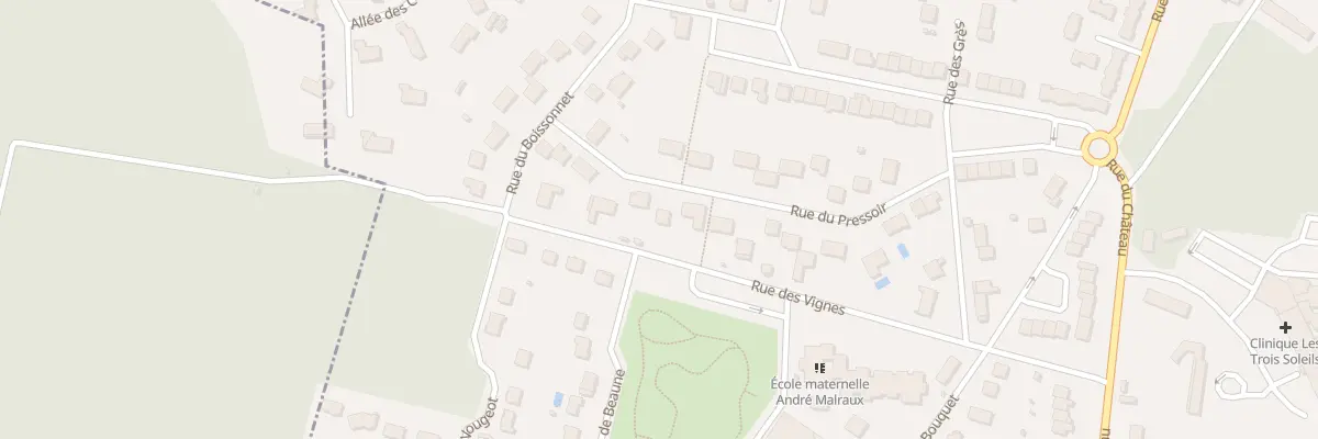 Plan du 23 Rue du Pressoir à Boissise-le-Roi