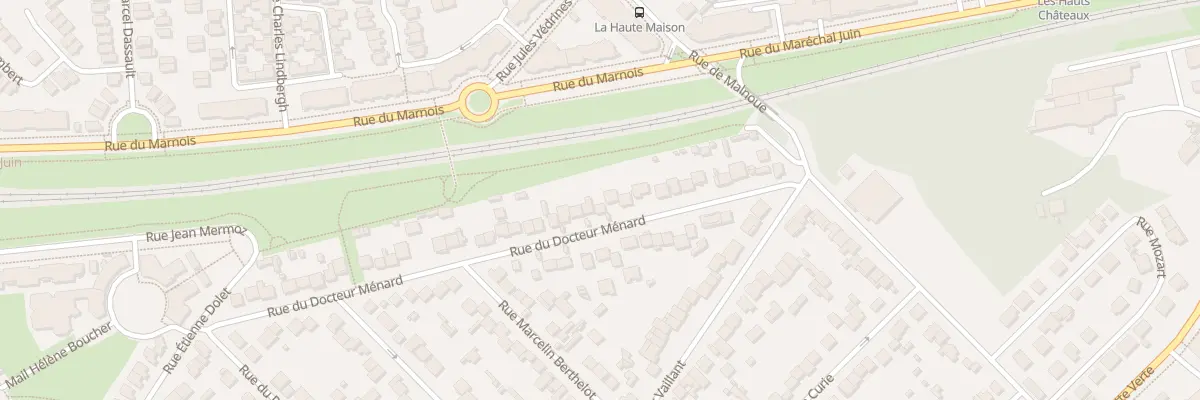 Plan du 59 Rue du Docteur Ménard à Noisy-le-Grand
