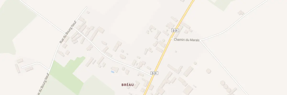 Plan du 23 Rue du Breau à Corbeilles