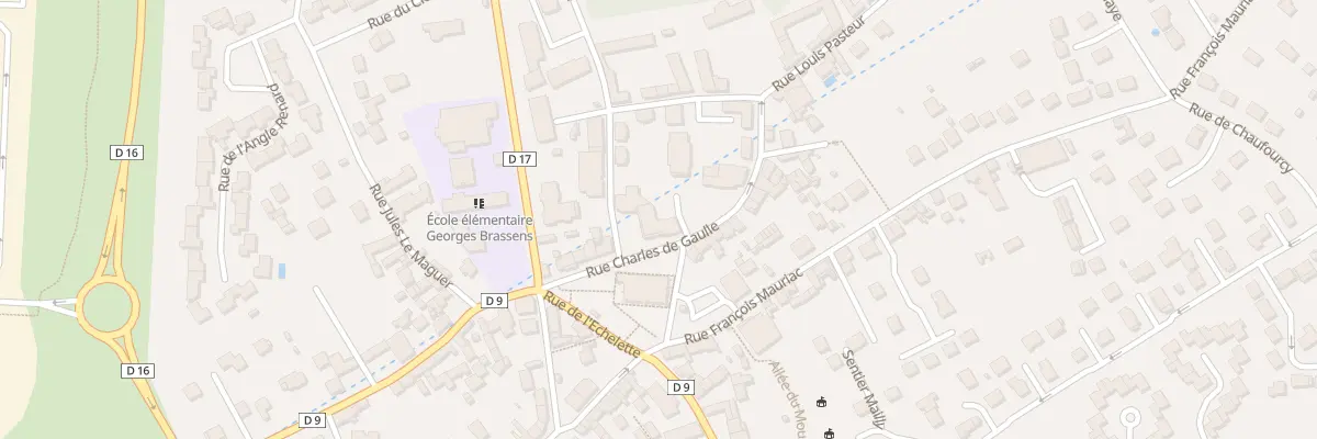 Plan du 2 Rue de la Mairie à Vémars