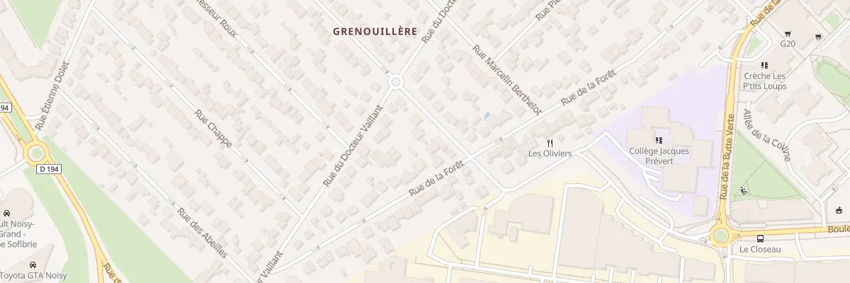Plan du 54 Rue Camille Flammarion à Noisy-le-Grand
