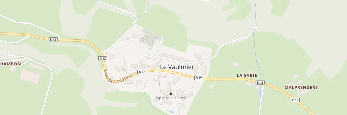 Plan du 5069 Le Bourg au Vaulmier