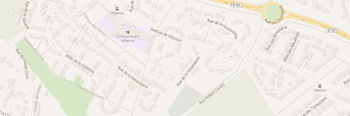 Plan du 145 Av de Villemur à Nandy