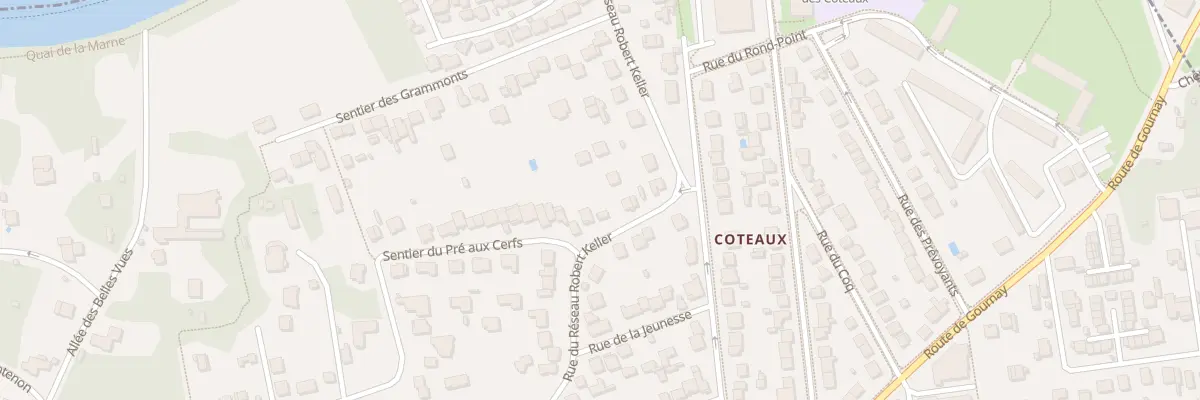 Plan du 45 Rue du Réseau Robert Keller à Noisy-le-Grand