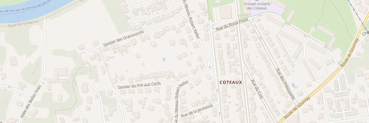 Plan du 45B Rue du Réseau Robert Keller à Noisy-le-Grand