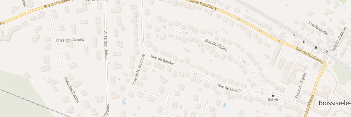 Plan du 32 Rue de Bel Air à Boissise-le-Roi