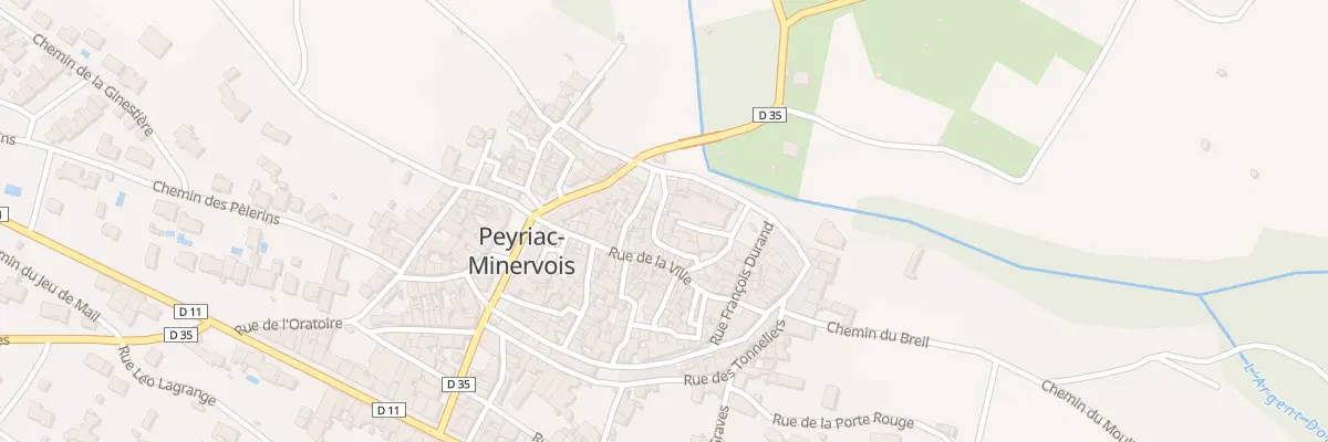 Plan du 3 Rue de la Beaute à Peyriac-Minervois