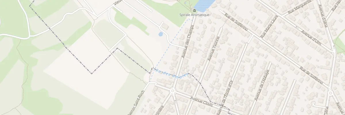 Plan du 11 Av des Champs à Chelles