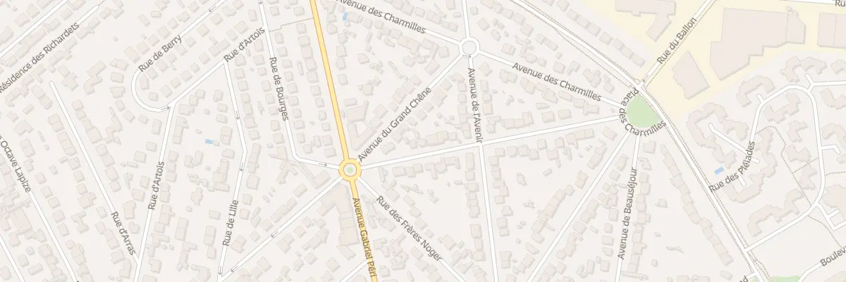 Plan du 7 Av de Beaulieu à Noisy-le-Grand