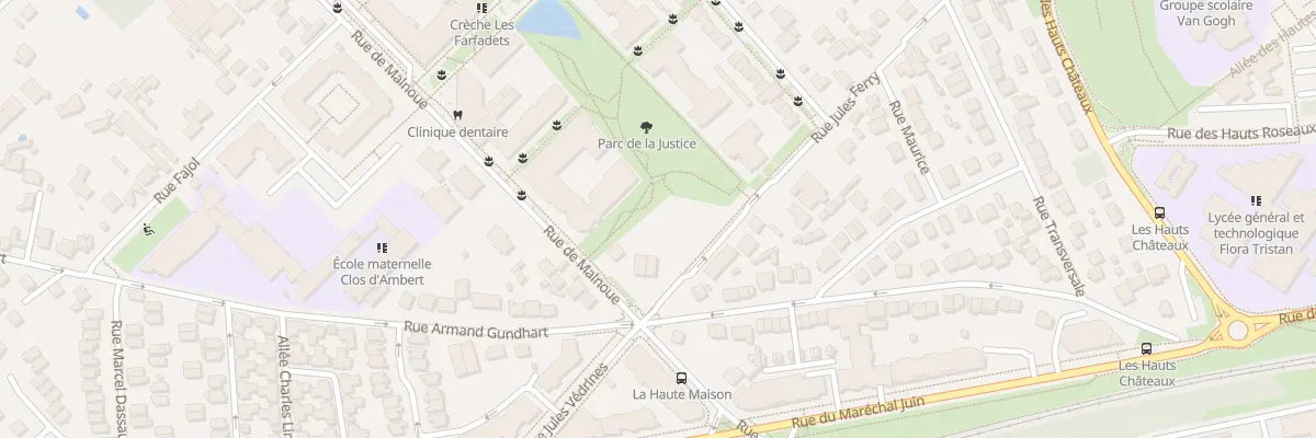 Plan du 87 Rue de Malnoue à Noisy-le-Grand