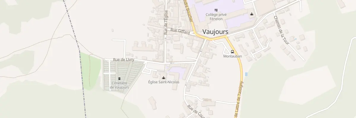 Plan du 4 Rue de Livry à Vaujours
