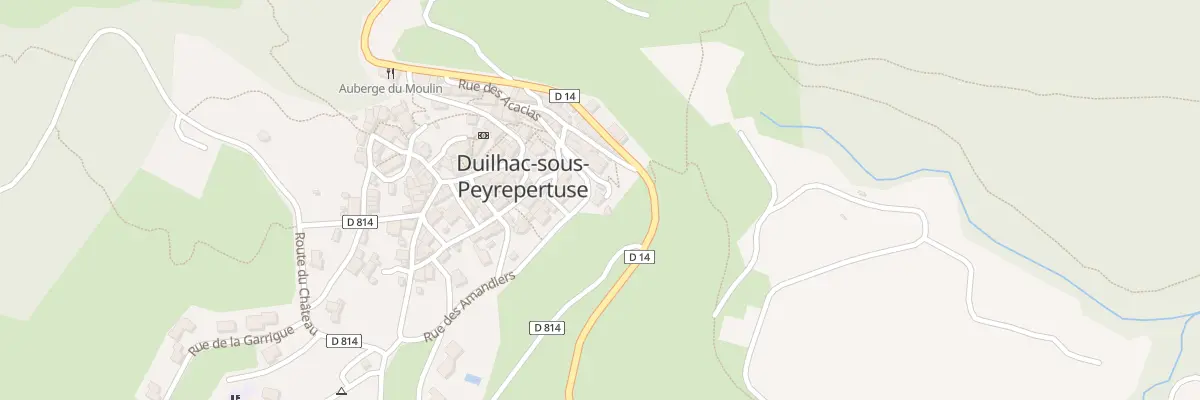 Plan du 1 Rue des Amandiers à Duilhac-sous-Peyrepertuse