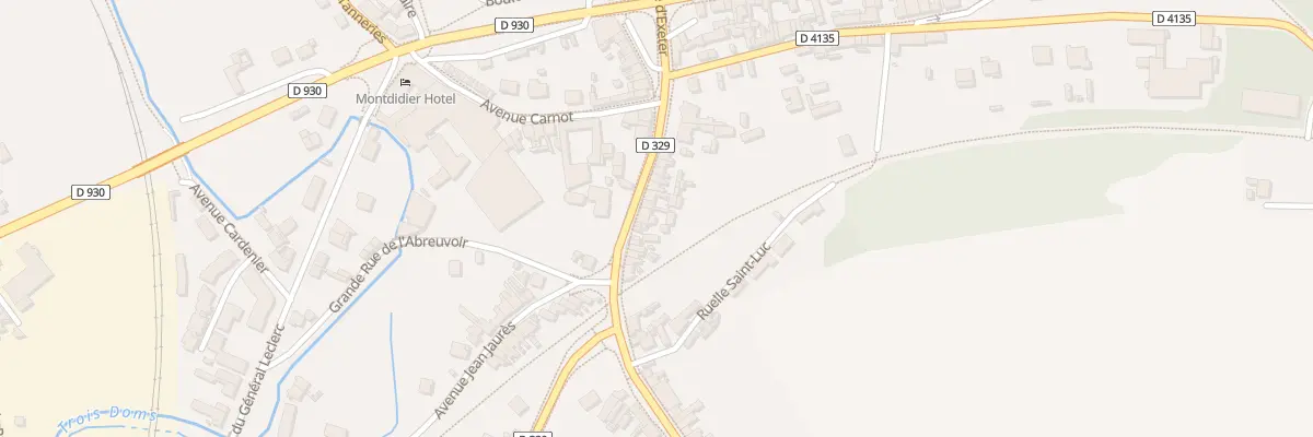 Plan du 23 Rue de Paris à Montdidier