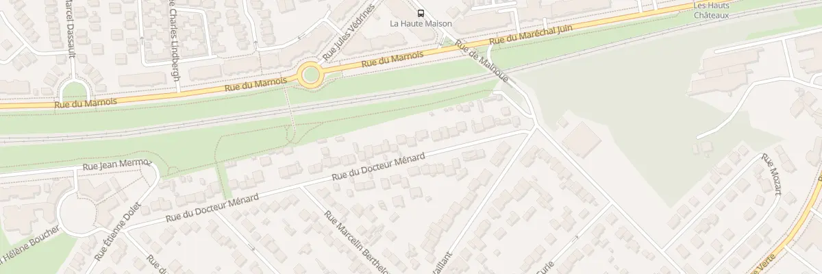 Plan du 63 Rue du Docteur Ménard à Noisy-le-Grand