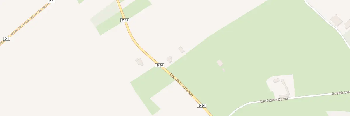 Plan du 48 Rue de la Basèque à Humbercamps