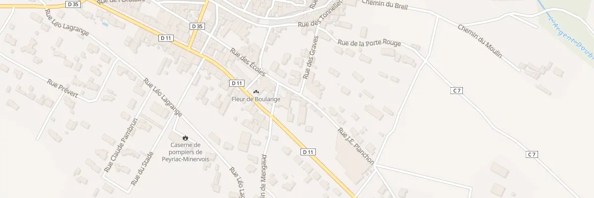 Plan du 216 Le Village à Peyriac-Minervois