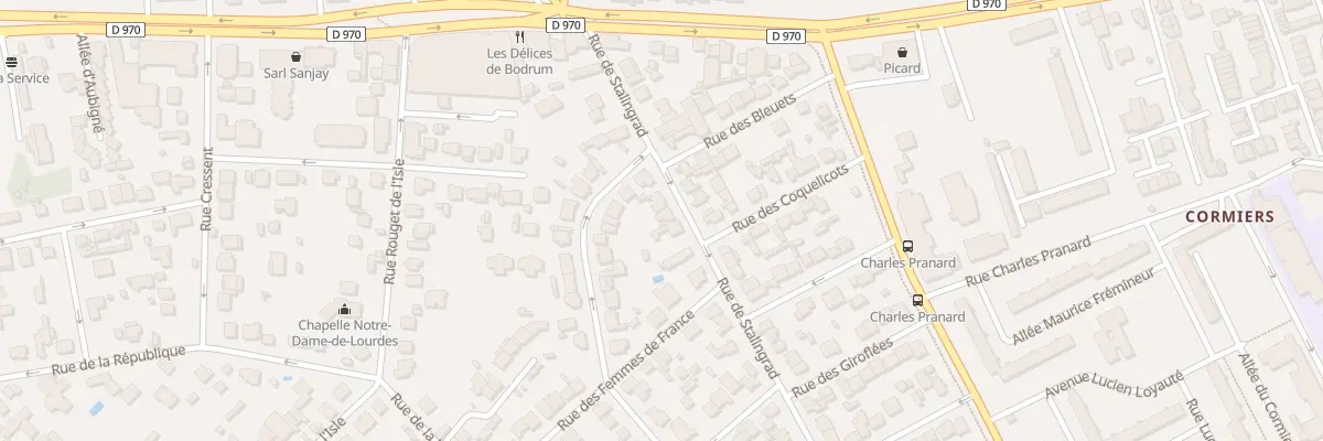 Plan du 14 Rue de Stalingrad à Noisy-le-Grand