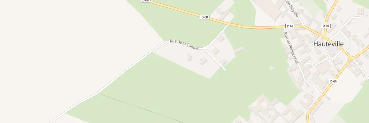 Plan du 9 Rue de la Caigne à Hauteville