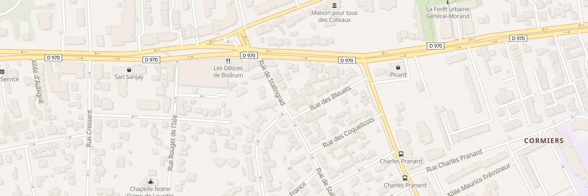 Plan du 11 Rue de Stalingrad à Noisy-le-Grand