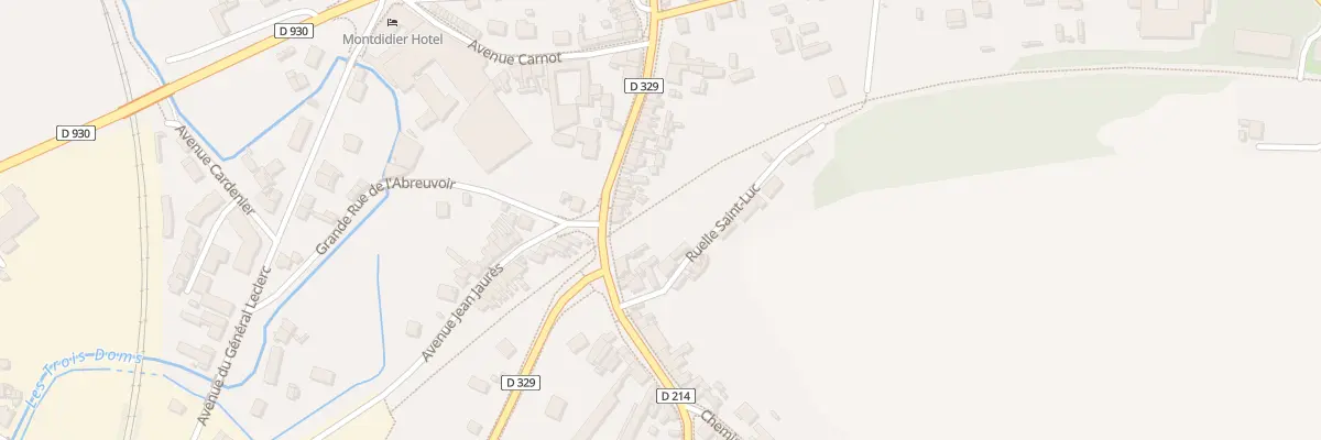 Plan du 35 Rue de Paris à Montdidier