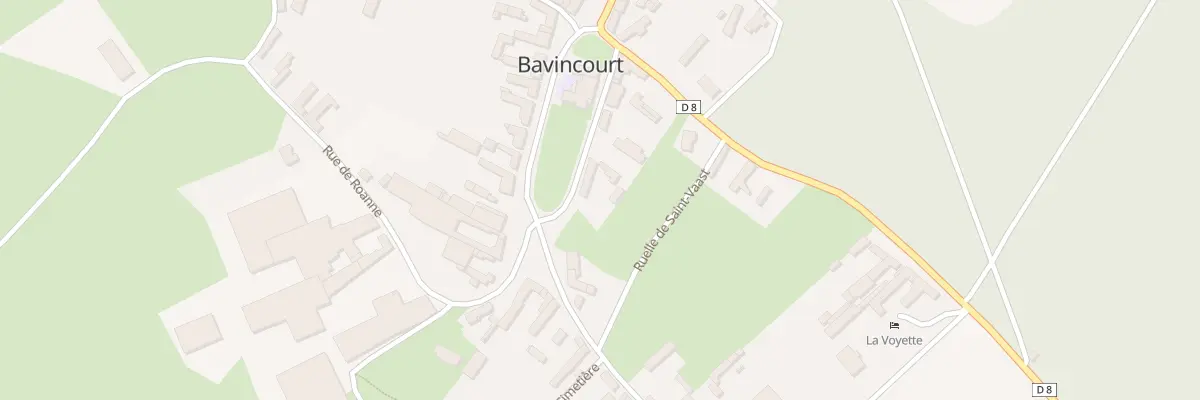Plan du 18 Pl de la Mairie à Bavincourt