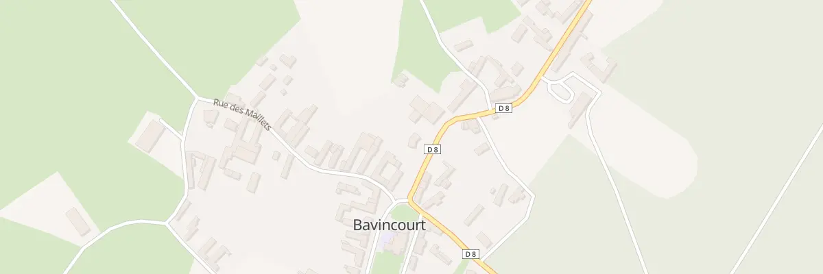 Plan du 1T Rue de l’Eglise à Bavincourt