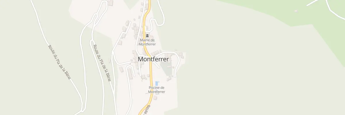 Plan du 9 Le Village à Montferrer