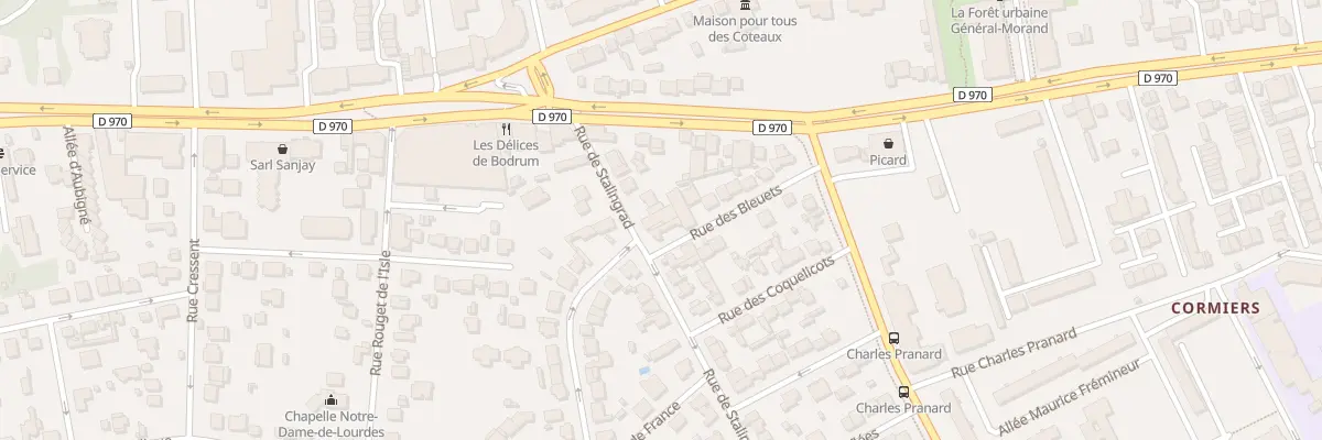 Plan du 13 Rue de Stalingrad à Noisy-le-Grand