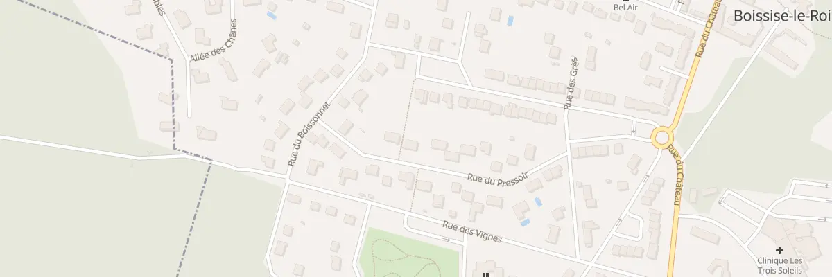 Plan du 16 Rue du Pressoir à Boissise-le-Roi