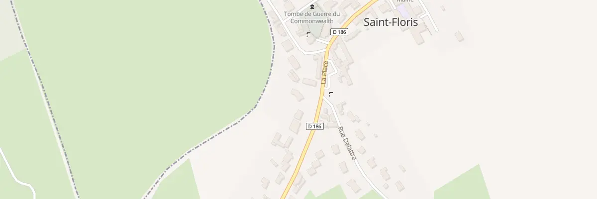 Plan du 34 Rue de Saint - Venant à Saint-Floris