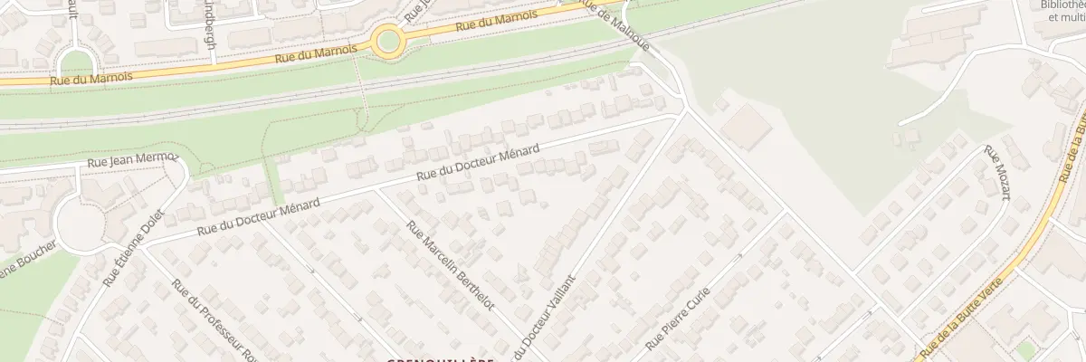 Plan du 48 Rue du Docteur Ménard à Noisy-le-Grand