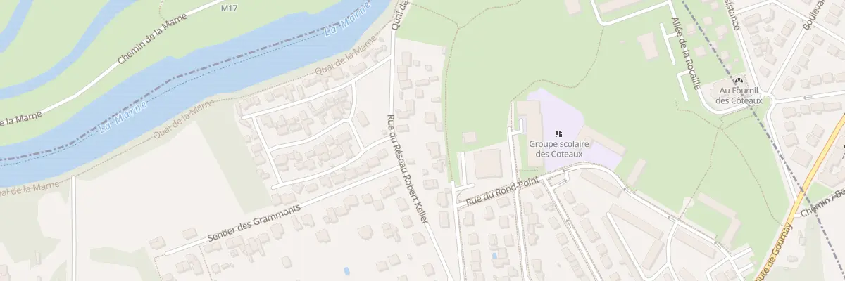 Plan du 62 Rue du Réseau Robert Keller à Noisy-le-Grand