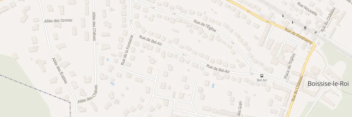 Plan du 37 Rue de Bel Air à Boissise-le-Roi