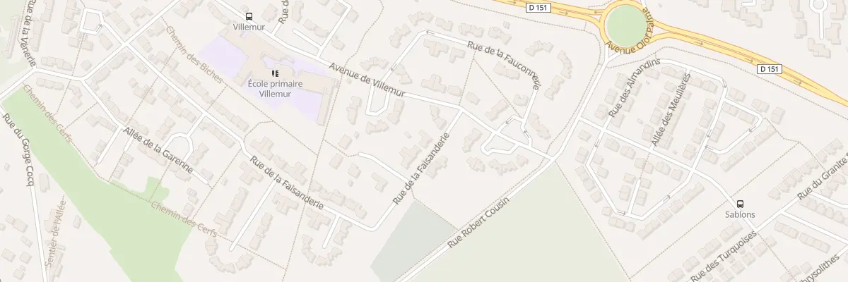 Plan du 50 Rue de la Faisanderie à Nandy