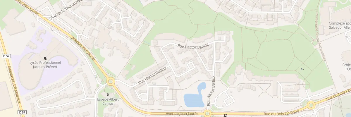 Plan du 36 Rue Hector Berlioz à Combs-la-Ville