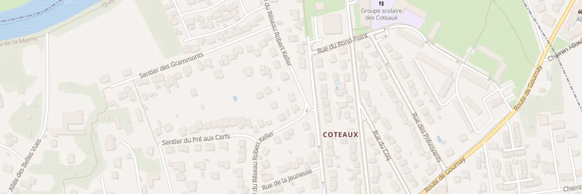 Plan du 53 Rue du Réseau Robert Keller à Noisy-le-Grand