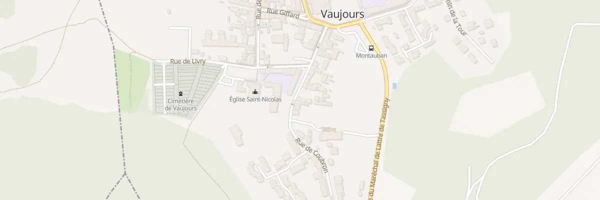 Plan du 49 Rue de Coubron à Vaujours
