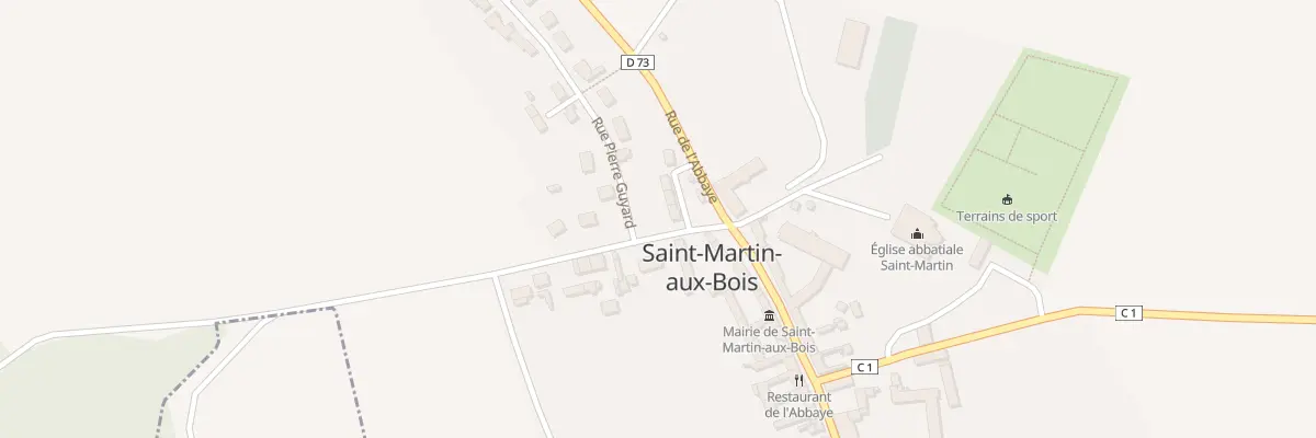 Plan du 13 Rue des Erables à Saint-Martin-aux-Bois