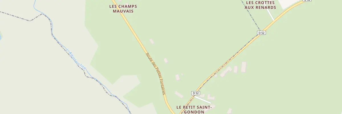 Plan du 5635 Rte des Petites Fontaines à Coullons