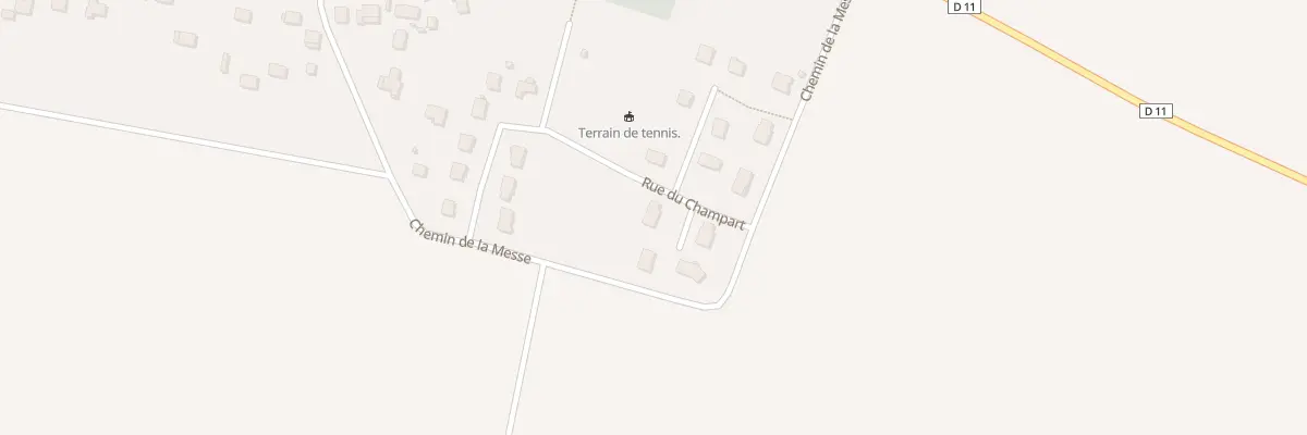 Plan du 51 Rue du Champart à Saint-Martin-en-Bière
