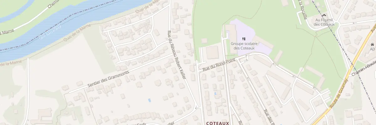 Plan du 56 Rue du Réseau Robert Keller à Noisy-le-Grand