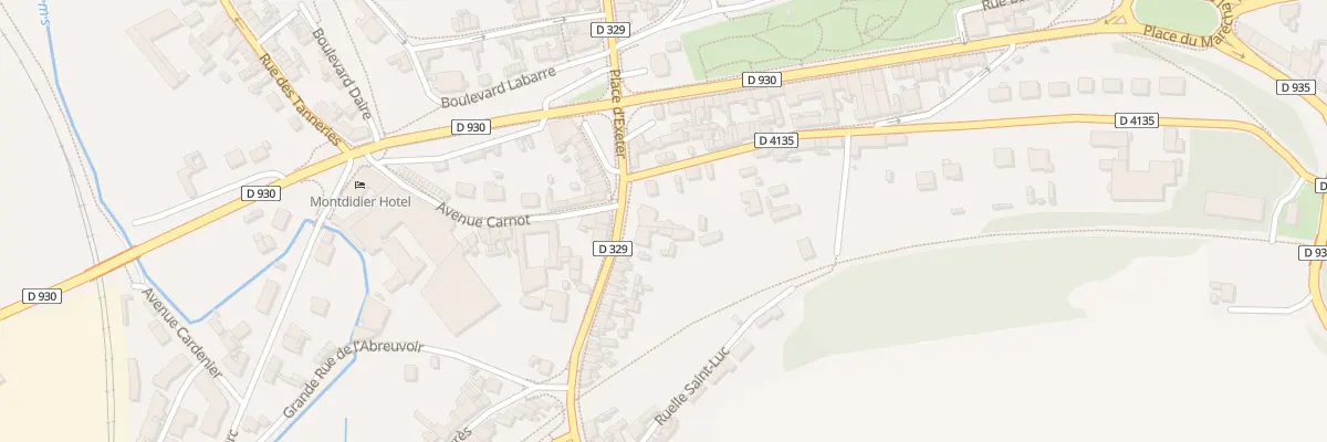 Plan du 5 Rue de Paris à Montdidier
