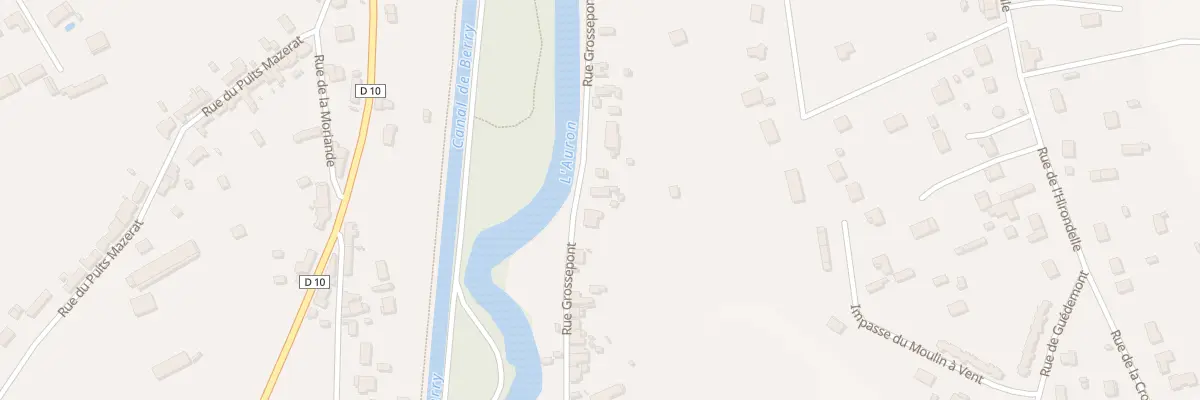 Plan du 23 Rue de Grossepont à Dun-sur-Auron