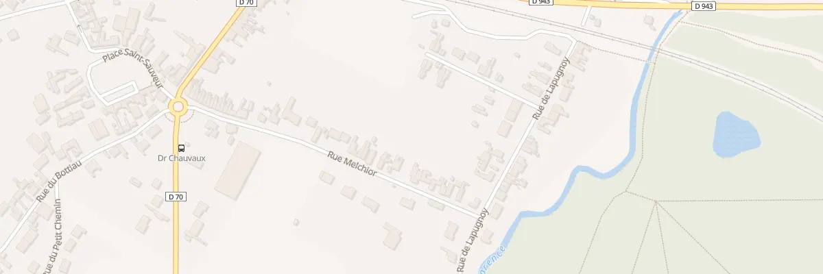 Plan du 252 Rue Melchior à Chocques