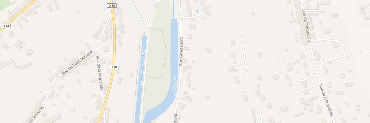 Plan du 11 Rue de Grossepont à Dun-sur-Auron
