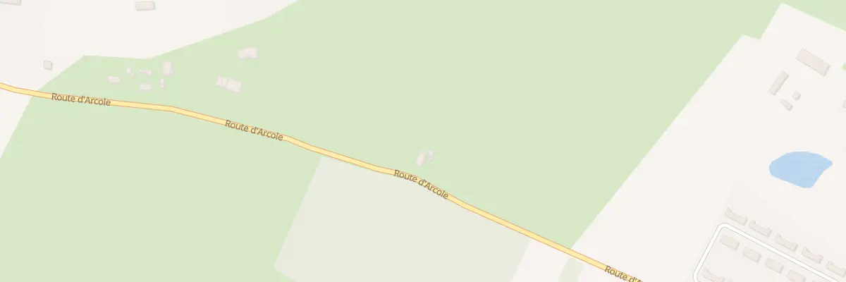 Plan du 870 Rte d’Arcole à Nevoy